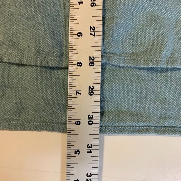 Rails Men's Fairfax Button Up Short Sleeve Teal Sea Green Cotton Shirt XL - Picture 13 of 13